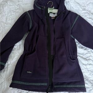 Wintergreen Northern Wear Expedition Fleece Anorak Full Zip Purple S